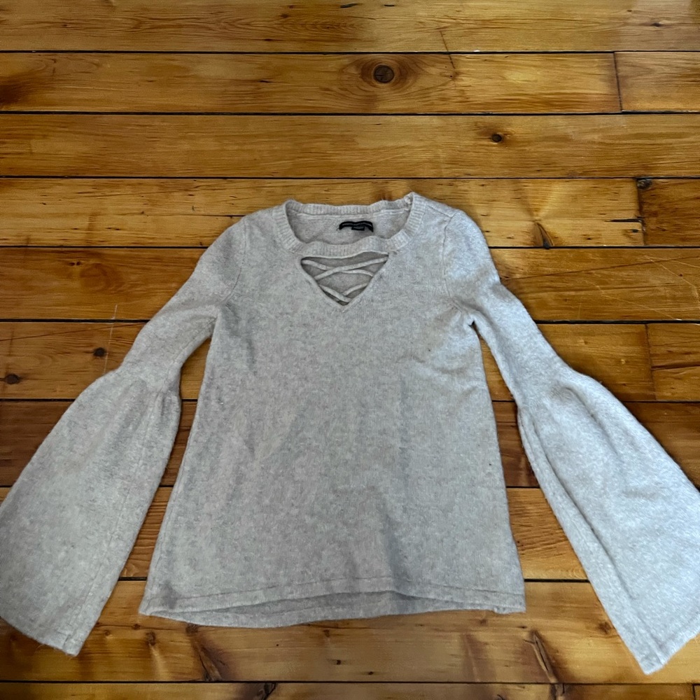 Tan American Eagle sweater